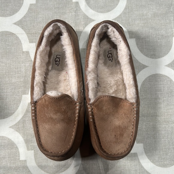 UGG Ansley Slippers in Chestnut size 7 with box - Picture 5 of 7